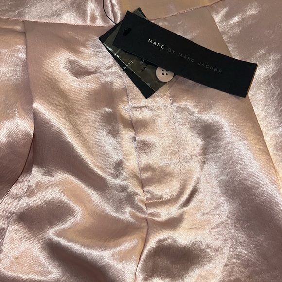 Marc by Marc Jacobs Pink Satin Pants Cosmo Pink - Picture 8 of 8